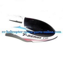 Shcong MJX T10 T11 T610 T611 RC helicopter accessories list spare parts head cover (T10 White)