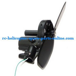 Shcong MJX T10 T11 T610 T611 RC helicopter accessories list spare parts tail blade + tail motor + tail motor deck (set)