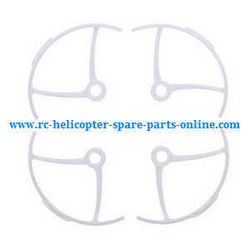 Shcong JJRC JJPRO T1 T2 RC quadcopter accessories list spare parts protection frame set (White)