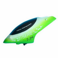 Shcong MJX T34 T634 RC helicopter accessories list spare parts head cover (Green)
