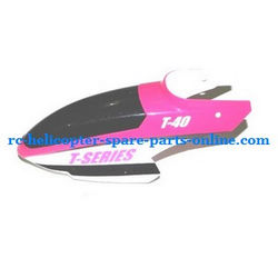 Shcong MJX T40 T640 T40C T640C RC helicopter accessories list spare parts head cover pink