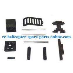 Shcong MJX T40 T640 T40C T640C RC helicopter accessories list spare parts tail tube fixed + frame fixed set