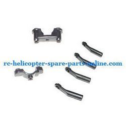Shcong MJX T43 T643 RC helicopter accessories list spare parts fixed set of the suppoart bar and decorative set