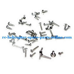 Shcong MJX T54 T654 RC helicopter accessories list spare parts screws set
