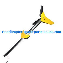 Shcong MJX T55 T655 RC helicopter accessories list spare parts tail set (Yellow)