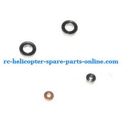 Shcong UDI U13 U13A helicopter accessories list spare parts bearing set 2x big + 2x small (set)