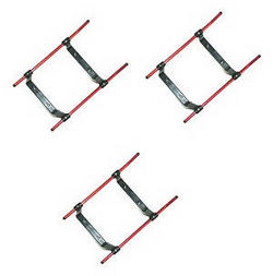 Shcong UDI U23 helicopter accessories list spare parts undercarriage 3pcs