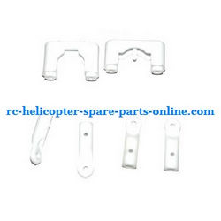 Shcong UDI U23 helicopter accessories list spare parts fixed set of the decorative set and support bar