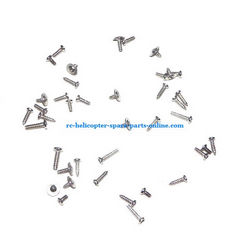 Shcong UDI U5 RC helicopter accessories list spare parts screws set
