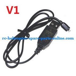 Shcong UDI U807 U807A helicopter accessories list spare parts USB charger wire (V1)