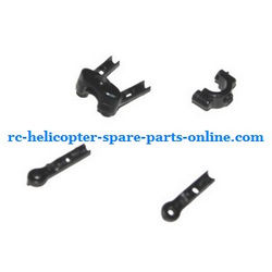 Shcong UDI U807 U807A helicopter accessories list spare parts fixed set of the decorative set and support bar (Black)
