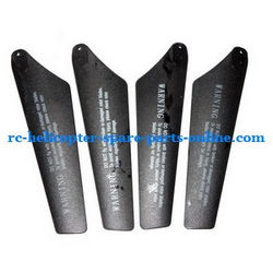Shcong UDI U813 U813C helicopter accessories list spare parts main blades (2x upper + 2x lower)