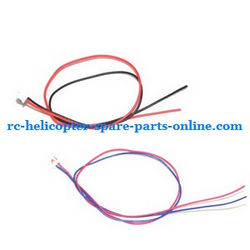 Shcong UDI RC U818A U817 U817A U817C UFO accessories list spare parts motor wire (red-blue + black-white)