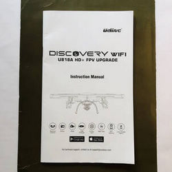 Shcong UDI U818A WIFI HD+ FPV Upgrade Quadcopter accessories list spare parts English manual book