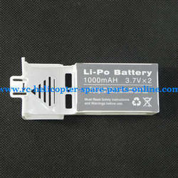 Shcong UDI RC U842 U842-1 U842 WIFI U818S U818SW quadcopter accessories list spare parts battery case (White)