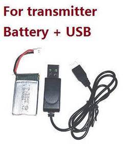 Shcong UDI RC U842-1 U818SW quadcopter accessories list spare parts battery and USB wire for FPV transmitter
