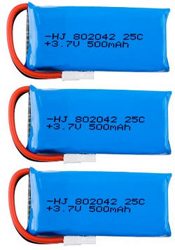 UDIRC UDI U841 U841A U841-1 U941 U941A 3.7V 500mAh battery 3pcs