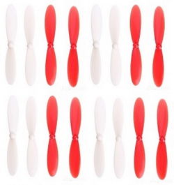 UDIRC UDI U841 U841A U841-1 U941 U941A propellers main blade (Red-White) 4sets