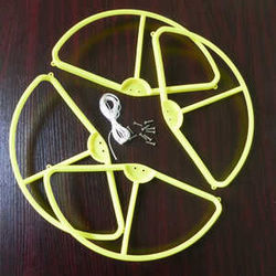 Shcong Wltoys WL V303 quadcopter accessories list spare parts outer protection frame set (Yellow)
