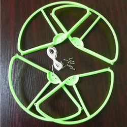Shcong Wltoys WL V303 quadcopter accessories list spare parts outer protection frame set (Green)