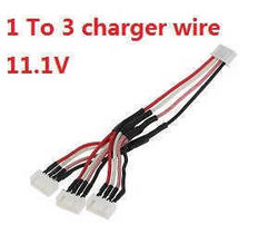 Shcong Wltoys WL V303 quadcopter accessories list spare parts 1 To 3 charger wire 11.1V - Click Image to Close