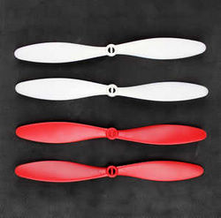 Shcong Wltoys WL V303 quadcopter accessories list spare parts main blades propellers (Red-White)