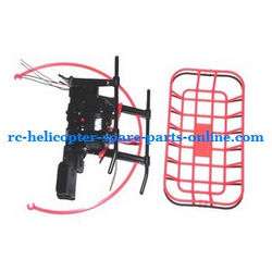 Shcong WLtoys WL V388 helicopter accessories list spare parts basket functional components + bottom board + undercarriage (set)