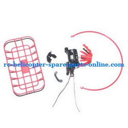 Shcong WLtoys WL V388 helicopter accessories list spare parts basket functional components