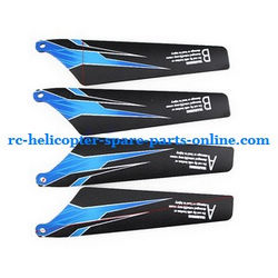 Shcong WLtoys WL V388 helicopter accessories list spare parts main blades (Blue)