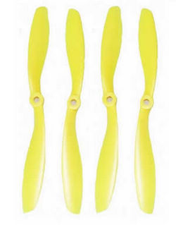 Shcong Wltoys WL V393 quadcopter accessories list spare parts main blades propellers (Yellow)