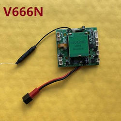 Shcong Wltoys WL V666N quadcopter accessories list spare parts receive PCB board (V666N)