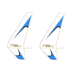 Shcong Wltoys WL V911 V911-1 V911-2 RC helicopter accessories list spare parts tail decorative set (Blue) 2pcs - Click Image to Close