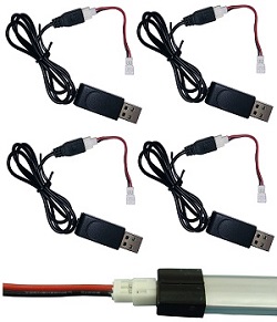 Shcong Wltoys WL V911 V911-1 V911-2 RC helicopter accessories list spare parts USB charger 4pcs
