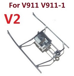 Shcong Wltoys WL V911 V911-1 V911-2 RC helicopter accessories list spare parts undercarriage (V2 new version) (For V911 V911-1) - Click Image to Close