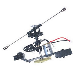Shcong Wltoys XK V912-A RC Helicopter accessories list spare parts inner body set with balance bar and main motor (Assembled)