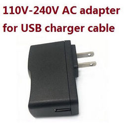 Shcong Wltoys XK V912-A RC Helicopter accessories list spare parts 110V-240V AC Adapter for USB charging cable