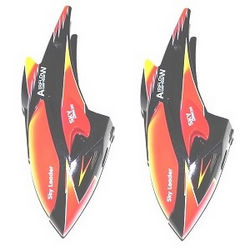Shcong WLTOYS WL V913 helicopter accessories list spare parts head cover orange color 2pcs