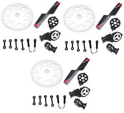 * Hot Deal Wltoys WL V913 tail blade + tail motor deck + connect buckle + main gear 3sets