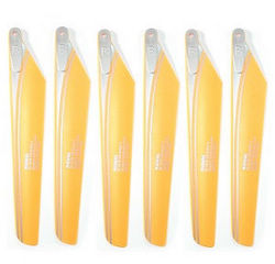 Shcong Wltoys XK V915-A RC Helicopter accessories list spare parts main blades (Yellow) 3sets