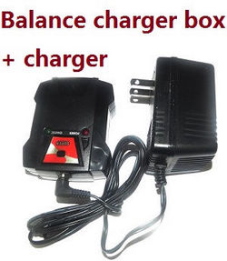 Shcong Wltoys XK V915-A RC Helicopter accessories list spare parts charger + balance charger box