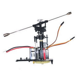 Shcong Wltoys XK V915-A RC Helicopter accessories list spare parts inner body set with SERVO, main motor and balance bar (Assembled)