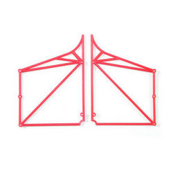 Shcong Wltoys XK V915-A RC Helicopter accessories list spare parts Body cover frame (Red)