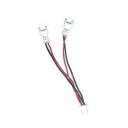 Shcong Wltoys XK V915-A RC Helicopter accessories list spare parts 1 to 2 connect wire plug