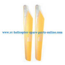 Shcong Wltoys JJRC WL V915 RC helicopter accessories list spare parts main blades propellers (Yellow)