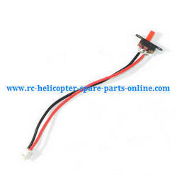 Shcong Wltoys JJRC WL V915 RC helicopter accessories list spare parts on/off switch wire