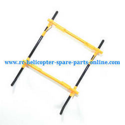 Shcong Wltoys JJRC WL V915 RC helicopter accessories list spare parts landing skid undercarriage (Yellow)
