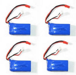Shcong Wltoys JJRC WL V915 RC helicopter accessories list spare parts battery 7.4V 850mAh 4pcs