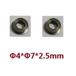 Wltoys WL915-A RC Boat accessories list spare parts flange bearing 2pcs 4*7*2.5