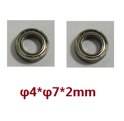 Wltoys WL915-A RC Boat accessories list spare parts bearing 2pcs 4*7*2