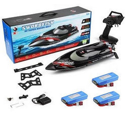 Wltoys XK WL916-A brushless motor RC top speed boat with 3 battery